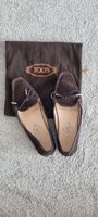 Tod's Damen-Loafer aus braunem Wildleder – Größe 36,5
