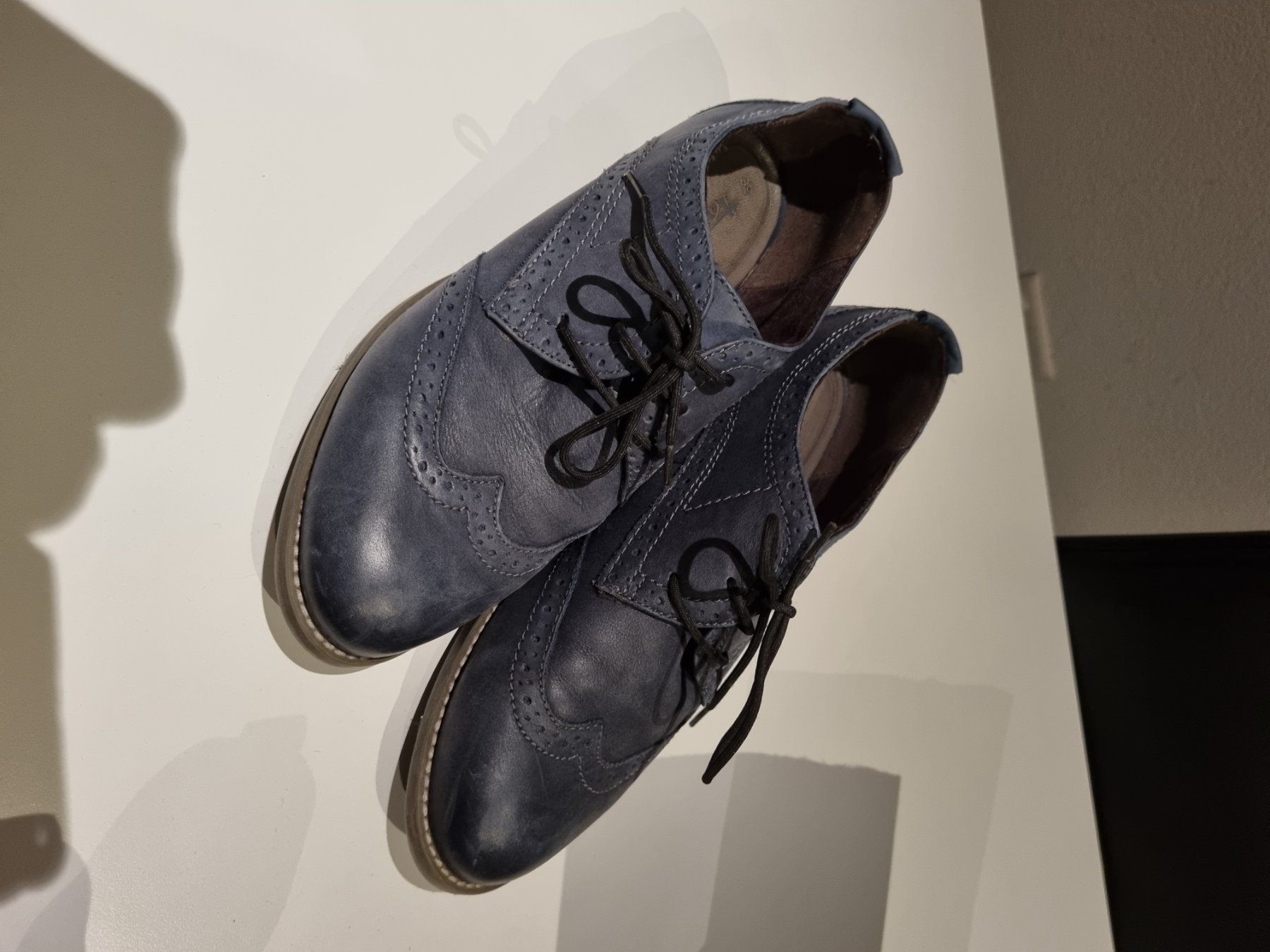 Tamaris Scarpe da donna: Gr. 39 Tamaris Schnürschuh blau top – Usato da Sutz venduto da Dalilea