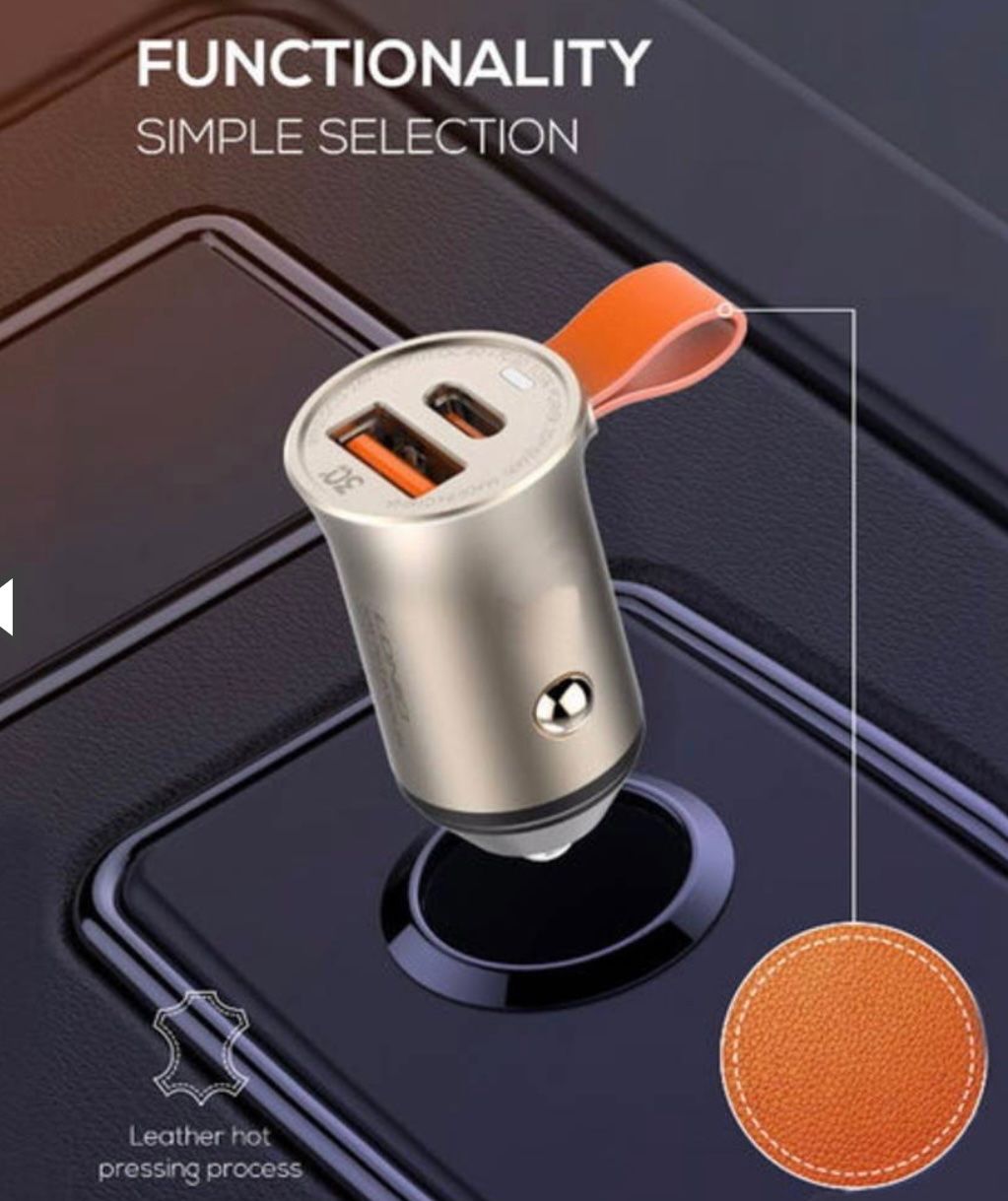 Ladegeräte: USB-C-Schnellladegerät fürs Auto – Neu und originalverpackt aus Luzern von Waince786 1