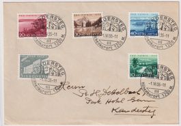 Pro Patria 1955: Ersttagsbrief