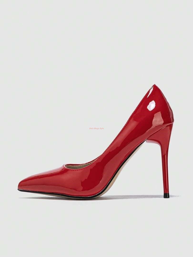 Scarpe da donna: PU Leder Lack High Heels Pumps – Nuovo e nell'imballaggio originale da Dallenwil venduto da Outdoor_59 2