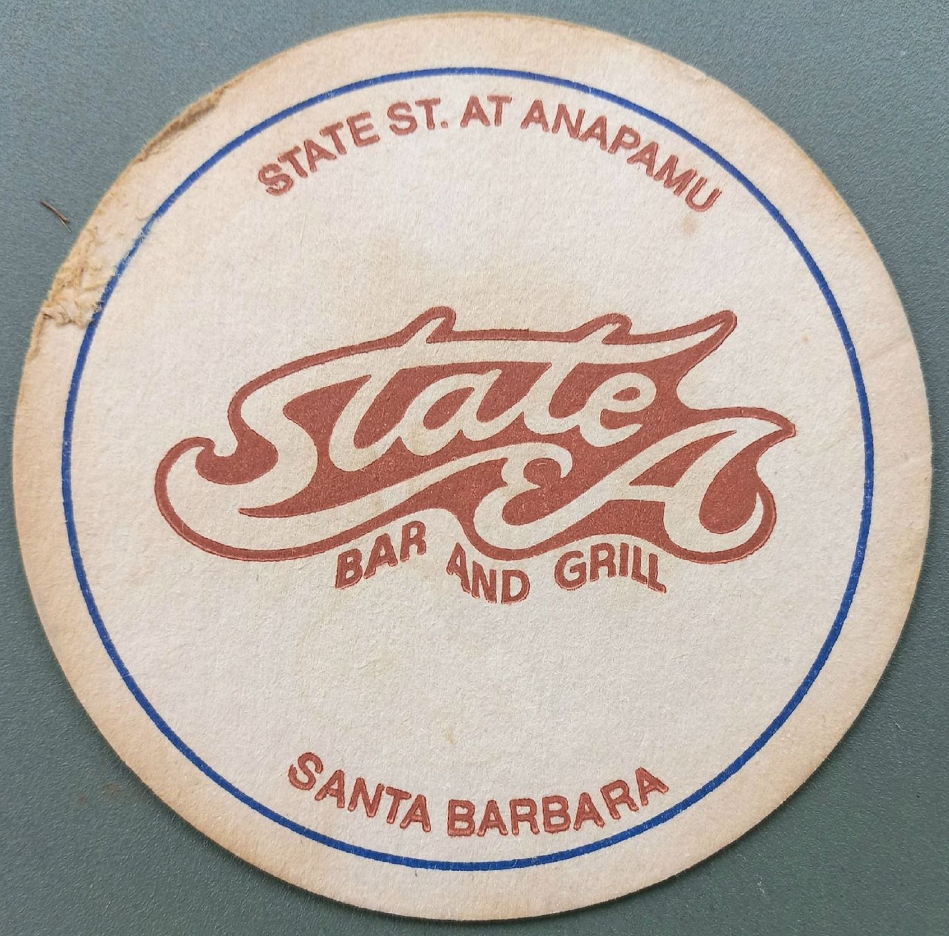 Untersetzer: Bierdeckel - State A Bar and Grill - USA – Gebraucht aus Niederuzwil von lubimaja