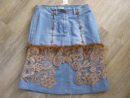 Jupe - Rock - Rodeo Western Country Design - Gr36/38 - neu