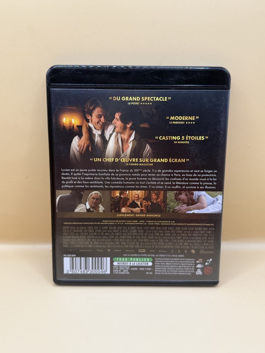 Tutti i DVDs: Blu-ray Illusions Perdues - Balzac - Depardieu – Usato da Genève venduto da sho_67qj 1