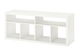 TV-Bank IKEA Kallax weiss