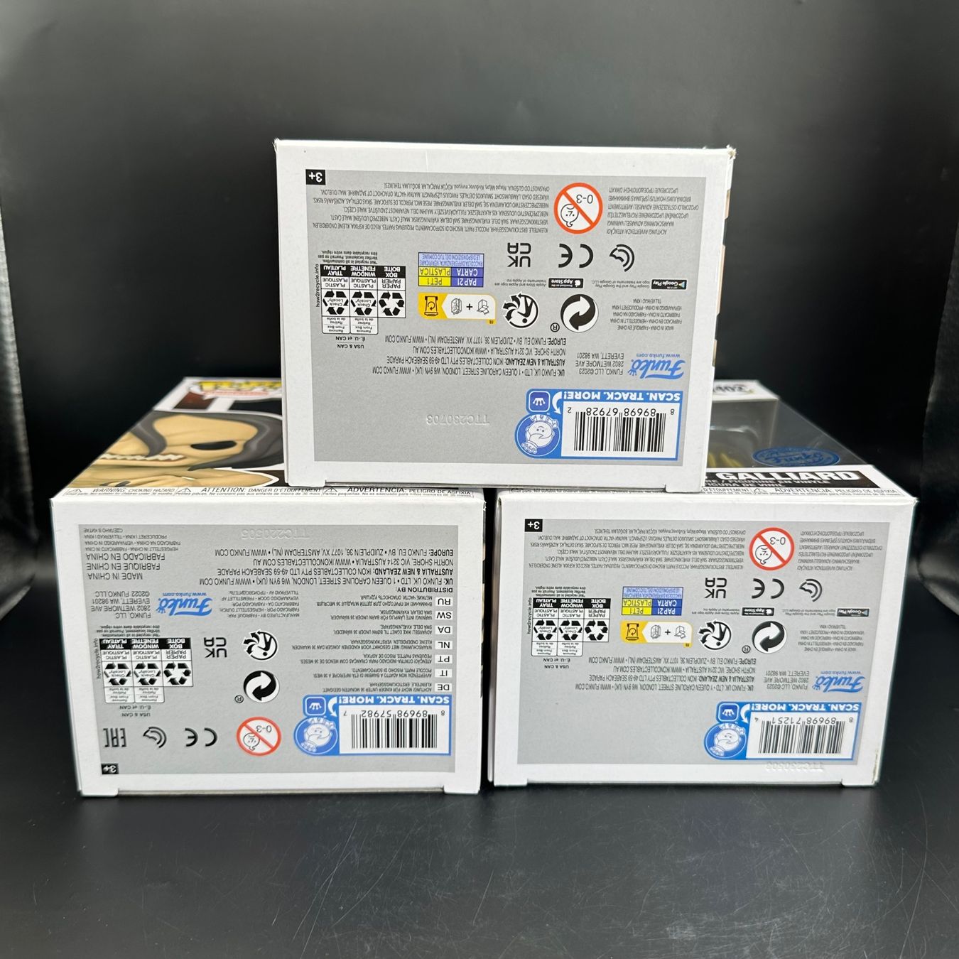 Funko Statuette: Funko Pop Attack on Titan 3Stk Sammlung – Usato da Düdingen venduto da Nerdworld 3
