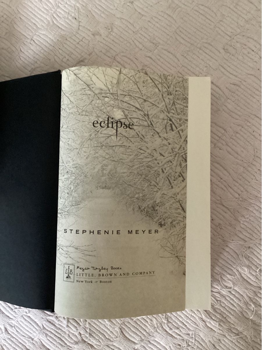 Livres: Buch Erstausgabe "Eclipse Stephenie Meyer Englisch Sept 2007 – D'occasion à Nunningen par Vintage59 6
