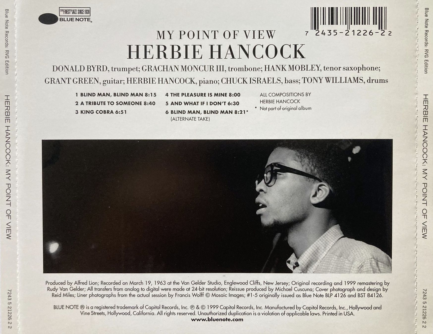 CD: HERBIE HANCOCK - MY POINT OF VIEW – Usato da Bottens venduto da hotter-than-hell 3
