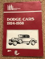 DODGE CARS 1924-1938
