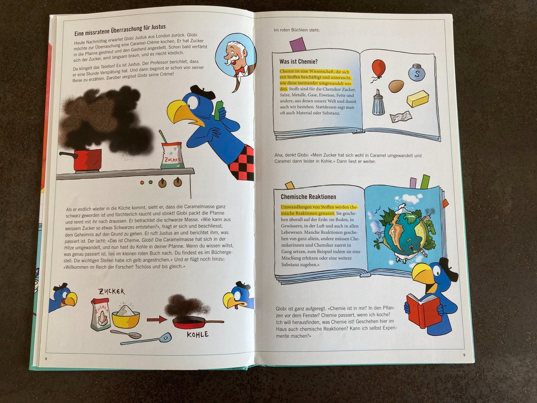 Bücher: Chemie mit Globi – Gebraucht aus Riehen von benni47 2