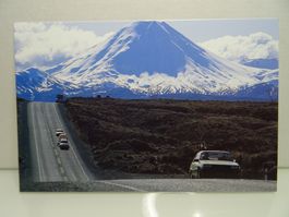 Neuseeland Postkarte Mt Ngauruhoe Vulkan 10x15 cm