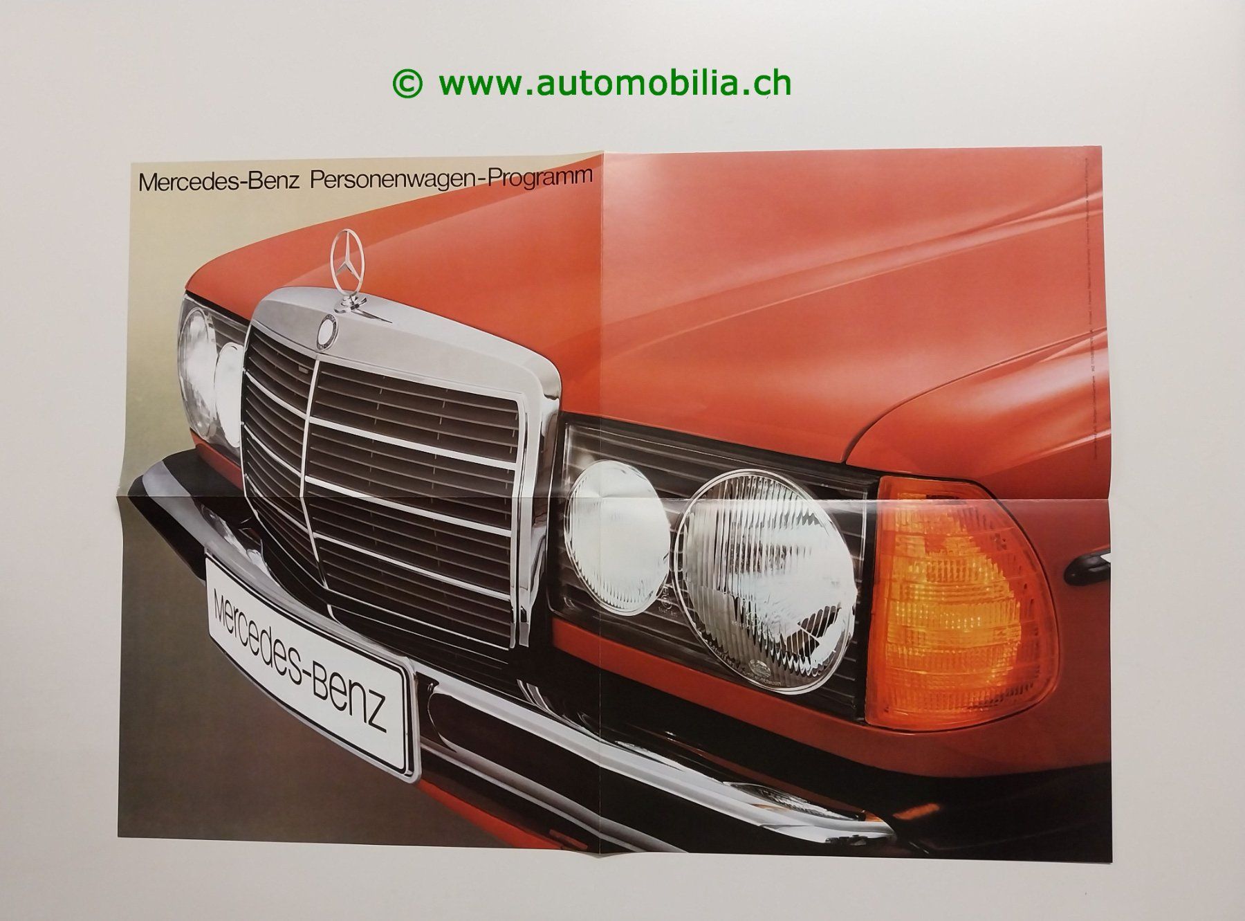 Mercedes-Benz Dokumente: Mercedes-Benz Modellprogramm 1976/04 Prospekt deutsch – Gebraucht aus Weingarten-Kalth von Bettelbruenneli 1