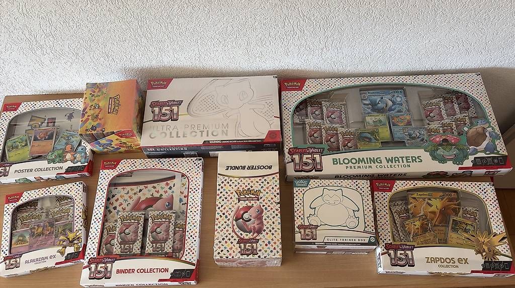 Pokémon Carte collezionabili: Pokémon 151 Collection - Every Product - English – Nuovo e nell'imballaggio originale da Orvin venduto da Sebastien151