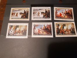 Bicentenaire USA, République Rwandaise - Lot de 6 Timbre