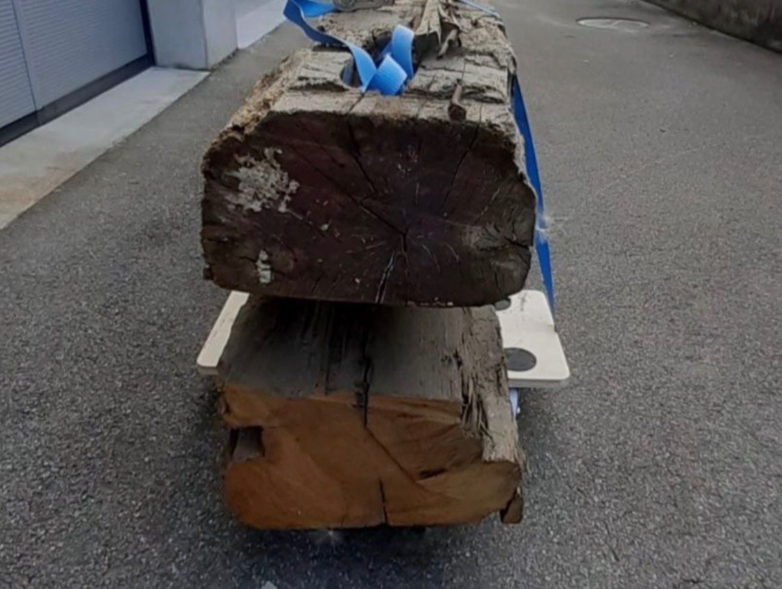 Articoli in legno: Altholzbalken Eiche – Usato da Breitenbach venduto da kaufmann-j 6