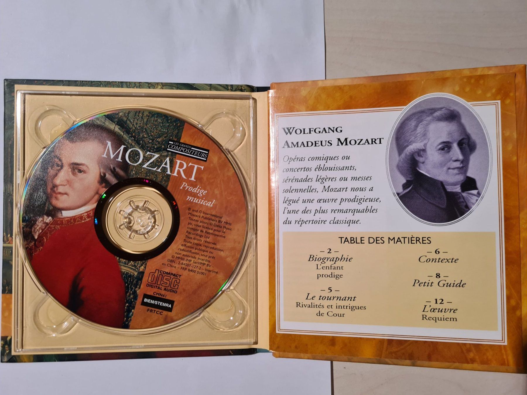CDs: Wolfgang Amadeus MOZART Les Grands Compositeurs - Classique – Gebraucht aus Zürich von pleco12 2