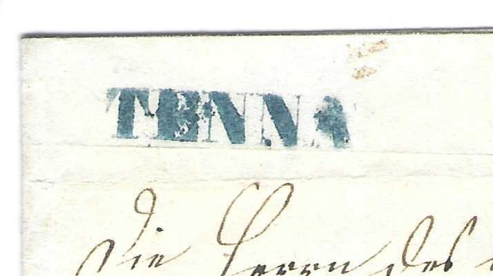 Tutti i francobolli: Faltbrief  TENNA  - Chur 1857 – Usato da Wildhaus venduto da Brunphil 1