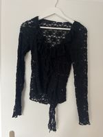 Spitzen Top langarm