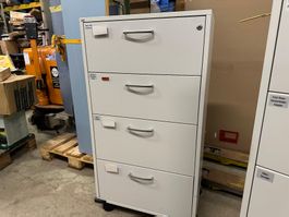 4er Rollcontainer  bzw. Büroschrank 114cm hoch