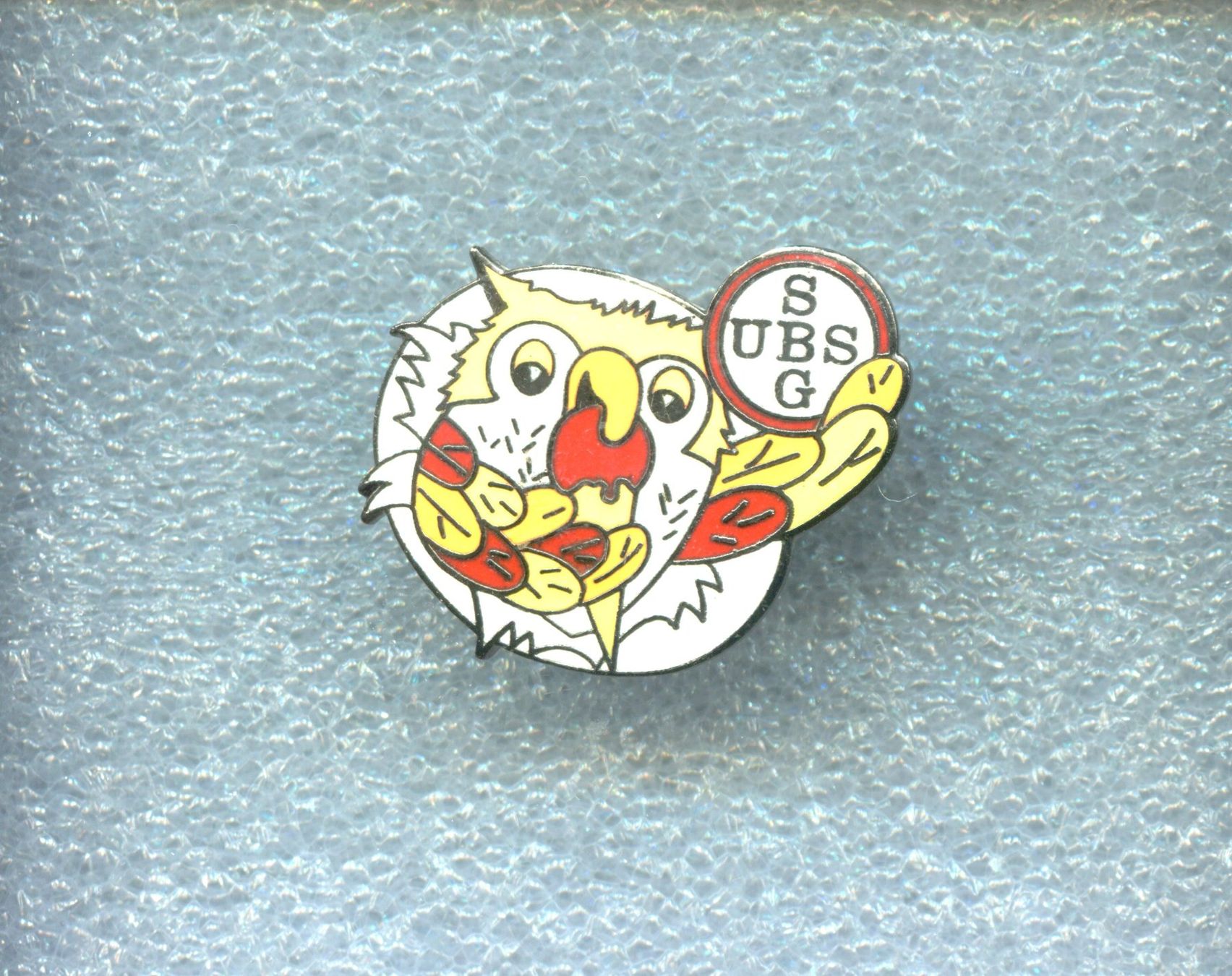 Placchette & Badge: UBS Bank  EULE  – Usato da Winterthur venduto da Sammleroase