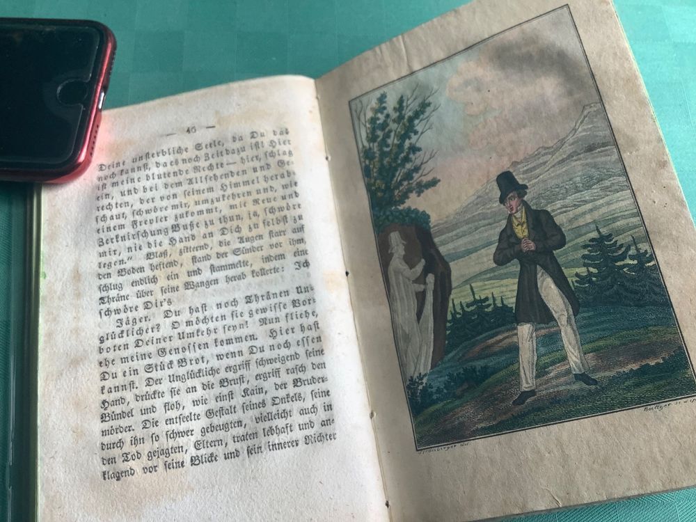 Livres: ANTIKES KLEIN BUCH VON J.CHR.K.FÜRTSCH, CA.Jahr 1800 – D'occasion à Adlikon b.Regensdorf par Crystaldragon09 4