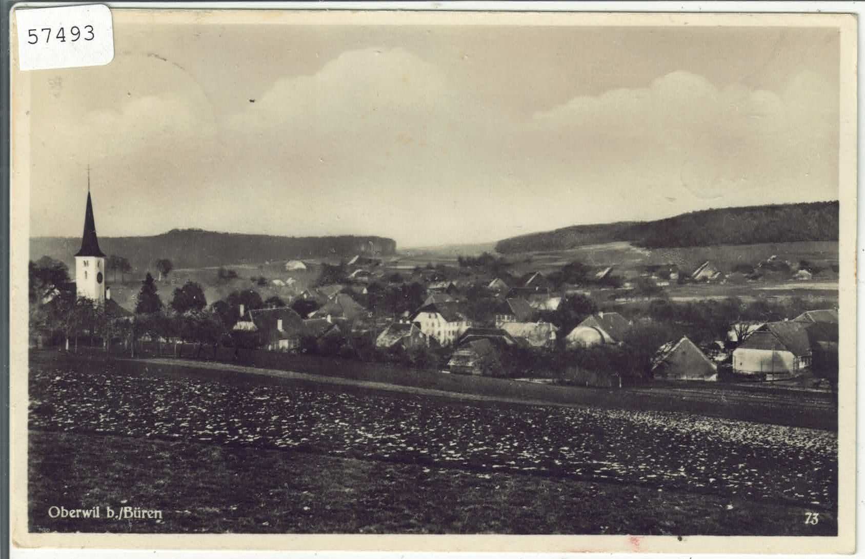 Cartoline postali: Oberwil bei Büren – Usato da Ettingen venduto da Kartenplanet