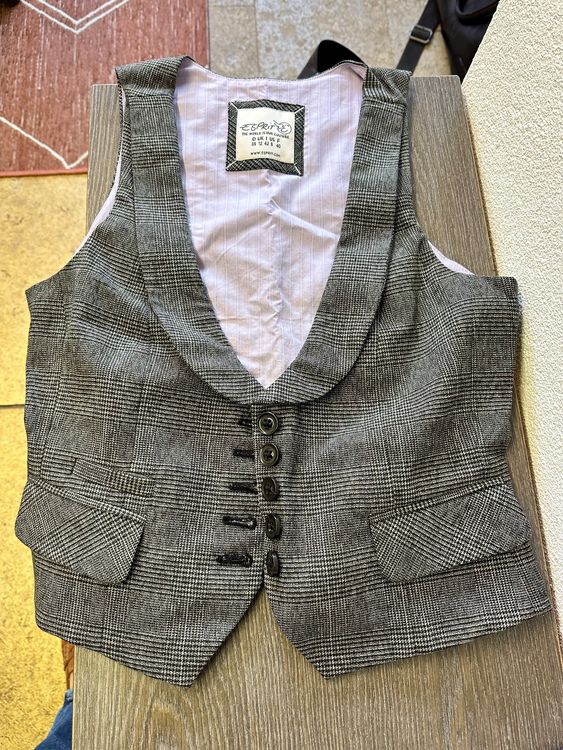 Gilet Edc By Esprit Bordeaux - Taille XL/XXL, Neuf Avec étiquettes, Style Décontracté