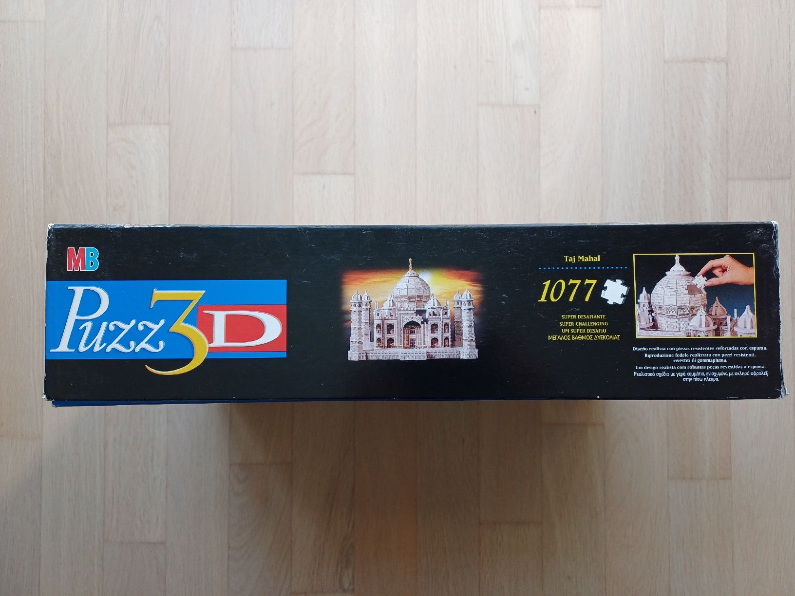 Puzzles: Puzz 3D von MB, Taj Mahal, 1077 Teile – Gebraucht aus Riedern von martigni_88 2