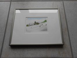 Aquarell CH "MAIENSAESS" GR - (ri)
