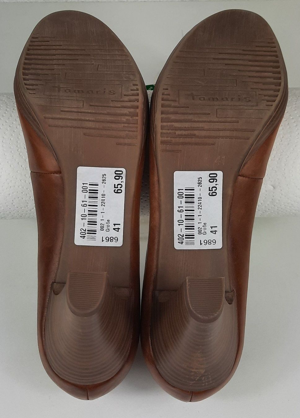 Tamaris Damenschuhe: TAMARIS Echt Leder Pumps Braun Gr. 41 – Neu (gemäss Beschreibung) aus Seuzach von VT-Collections2 8