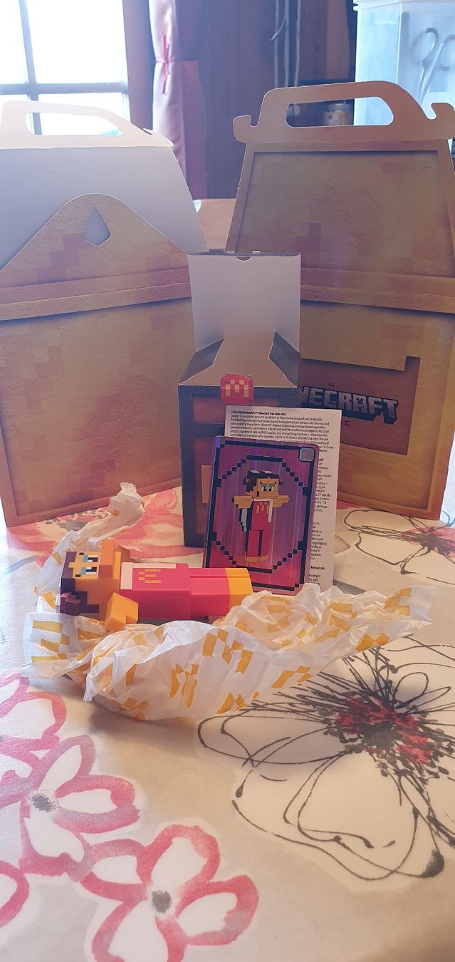 Statuette: Figurine Minecraft, McDonald's – Nuovo (secondo la descrizione) da Aven venduto da stphane1577 1