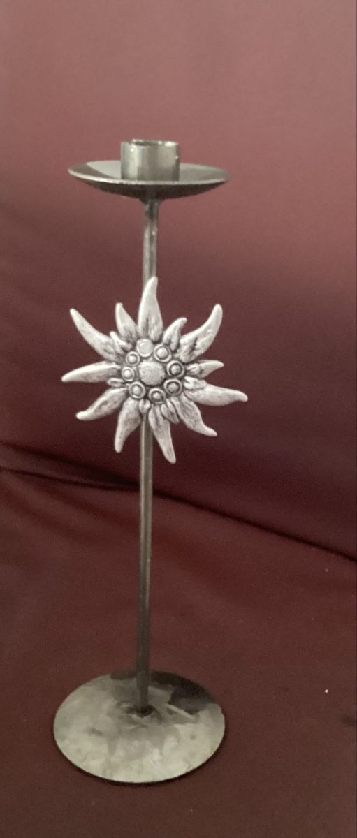 Kerzenständer: Edelweiss Kerzenständer Schweizer Handwerk – Gebraucht aus Stäfa von Aesch