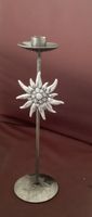 Edelweiss Kerzenständer Schweizer Handwerk