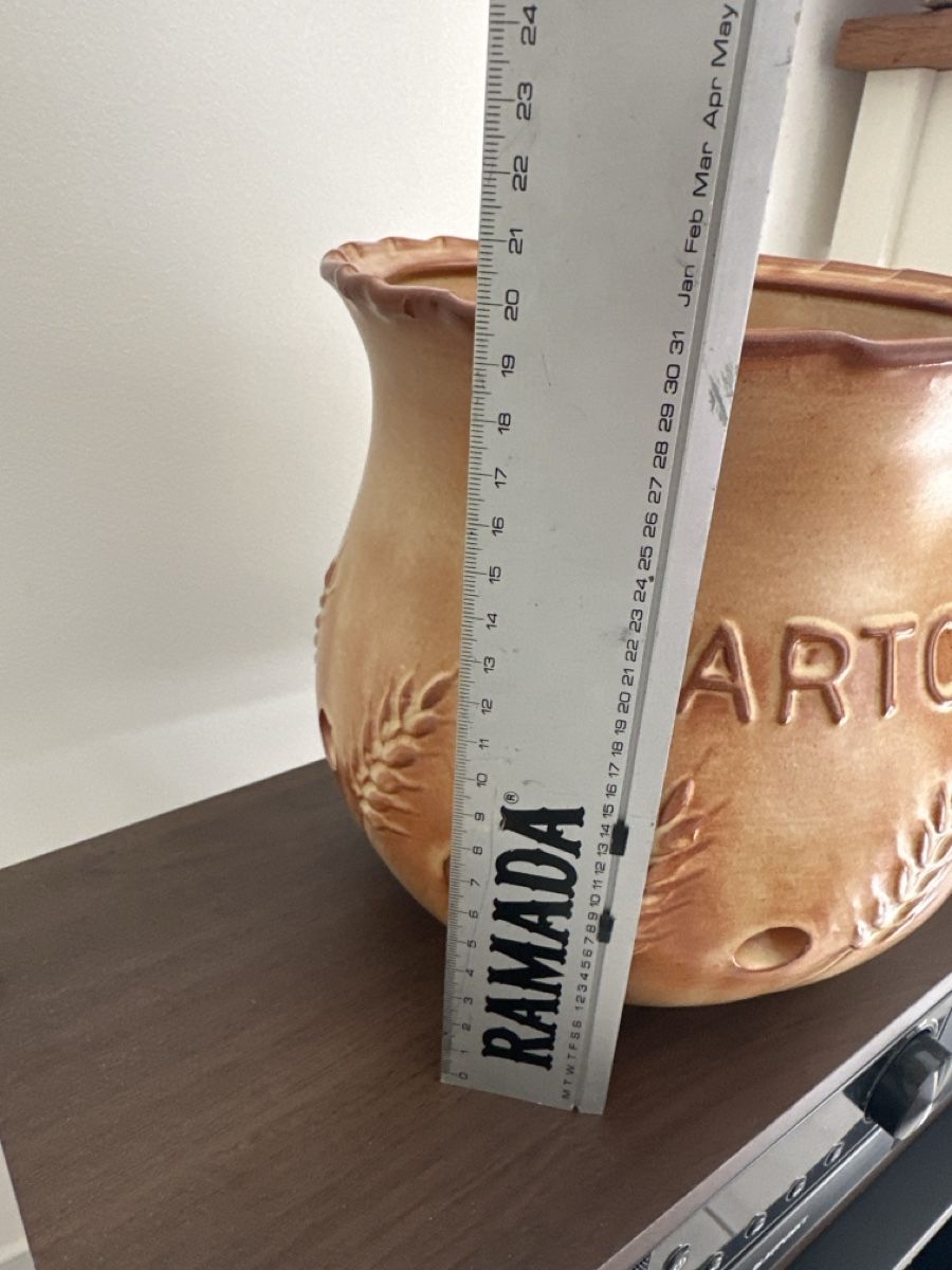 Elettrodomestici da cucina: Vintage Ceramic Potato Storage Pot - Kitchen Essential! – Usato da Zürich venduto da car_68nt 3