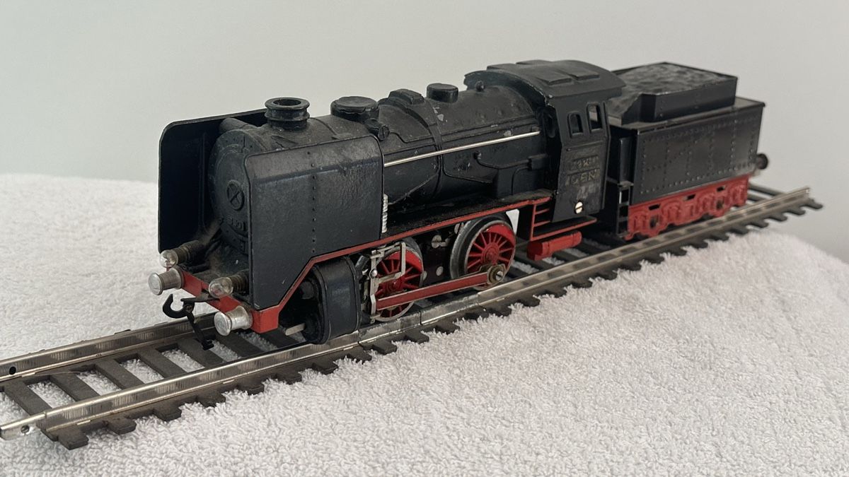 Fleischmann Modellini di ferrovie: Fleischmann - Dampflokomotive GFN 350, Spur 0 – Usato da Glattfelden venduto da Hochfelder 1