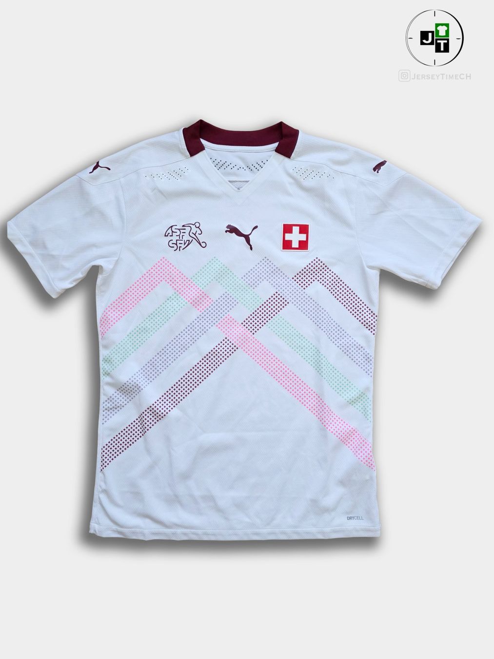Puma Maillots de corps & Pantalons: SCHWEIZ NATI 2020 TRIKOT M AUTHENTIC – D'occasion à Lüchingen par Jersey_Time