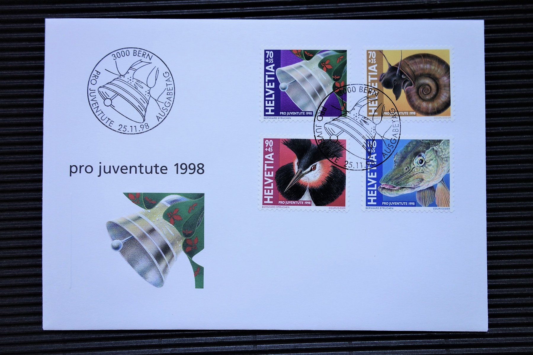 Tutti i francobolli: 1998 FDC "Tiere am und im Wasser" – Nuovo (secondo la descrizione) da Mettmenstetten venduto da Sutasso