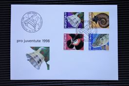 1998 FDC "Tiere am und im Wasser"