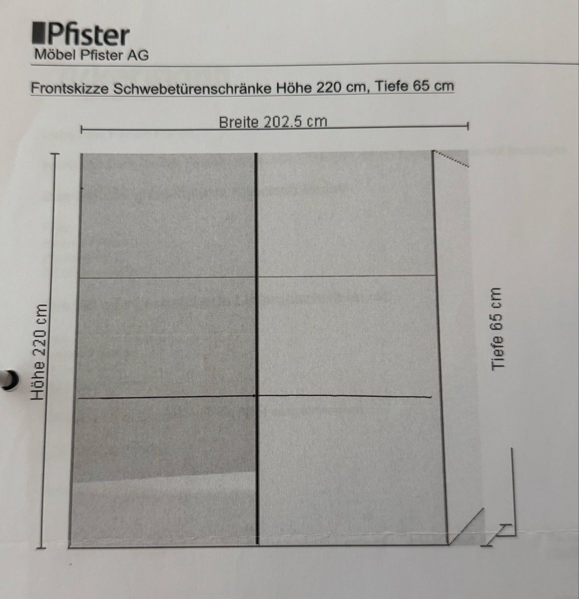 Pfister Schränke: Pfister Schrank mit Spiegelfront – Gebraucht aus Zürich von cia_gsb9 3