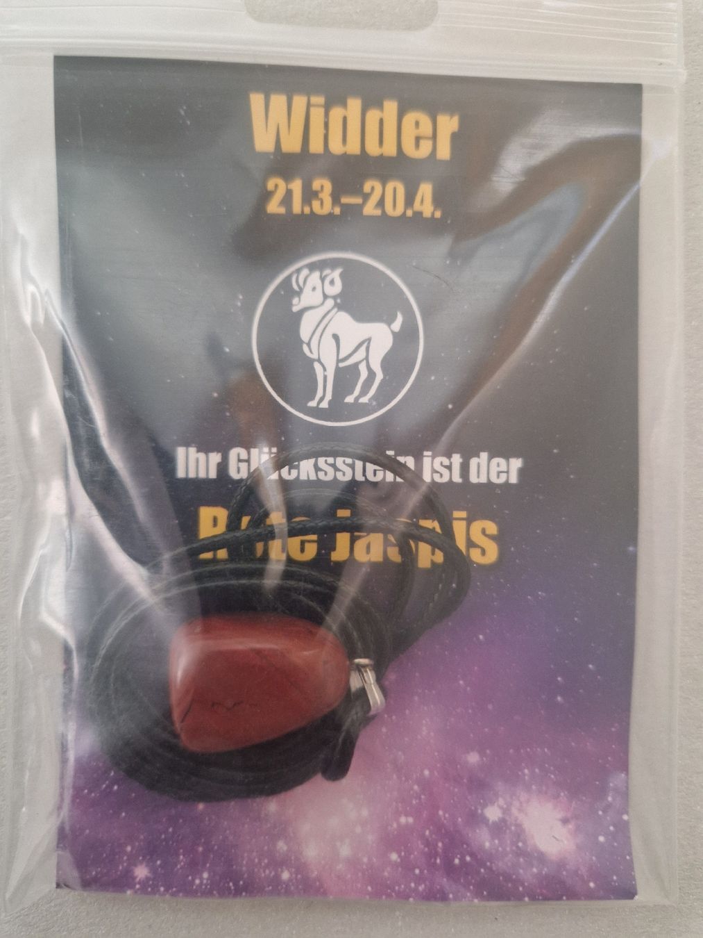 Anhänger: Glückstein Widder – Neu und originalverpackt aus Graben von pen_mr7n 3