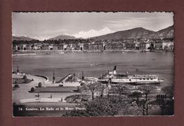 GENEVE - Rade - Bateau CGN France - 1940