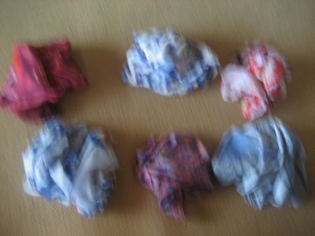 6-er Set leichte Sommer Schals mit Blumenmuster, Top!