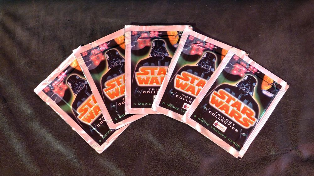 star wars trilogy collection trading cards lucasfilm 1997 Kaufen