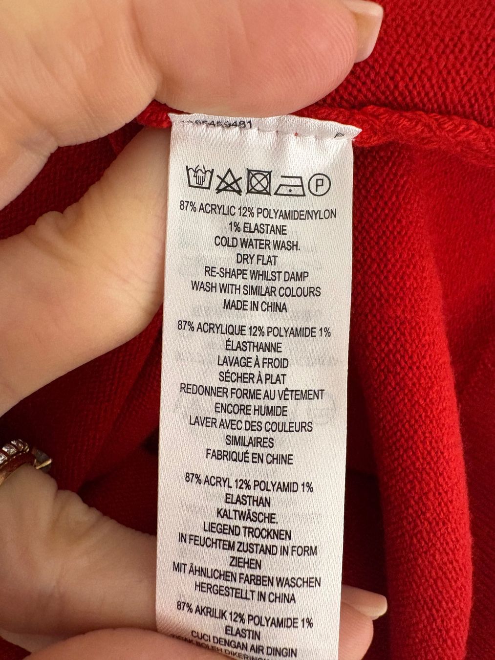 French Connection Pullover & Sweatshirts: French Connection Rollkragenpullover Strick M rot – Neu (gemäss Beschreibung) aus Regensdorf von secondchancefashion 4