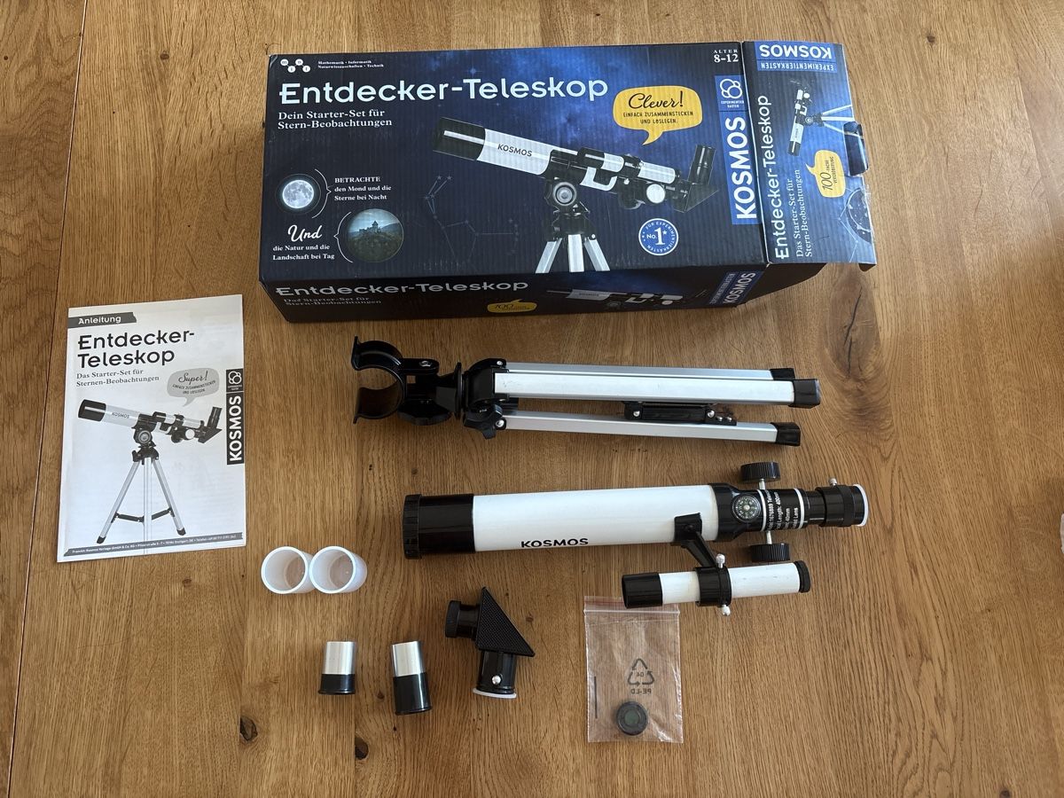 Kosmos Teleskope: Kosmos Entdecker-Teleskop Starter-Set – Gebraucht aus Zollikofen von zsummi 4