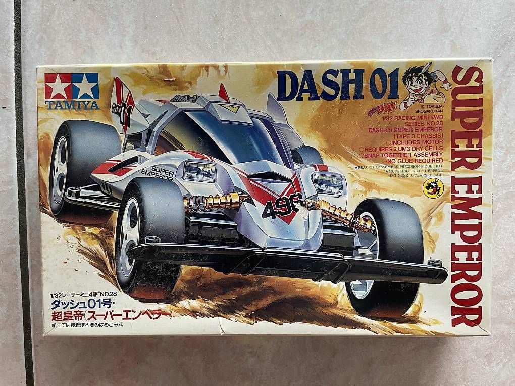Kits de montage: Mini 4WD Dash 01 Super Emperor – D'occasion à Bedano par cal_w6xl