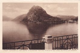 Lugano castagnola der Monte S. Salvatore Hotel Helvetia