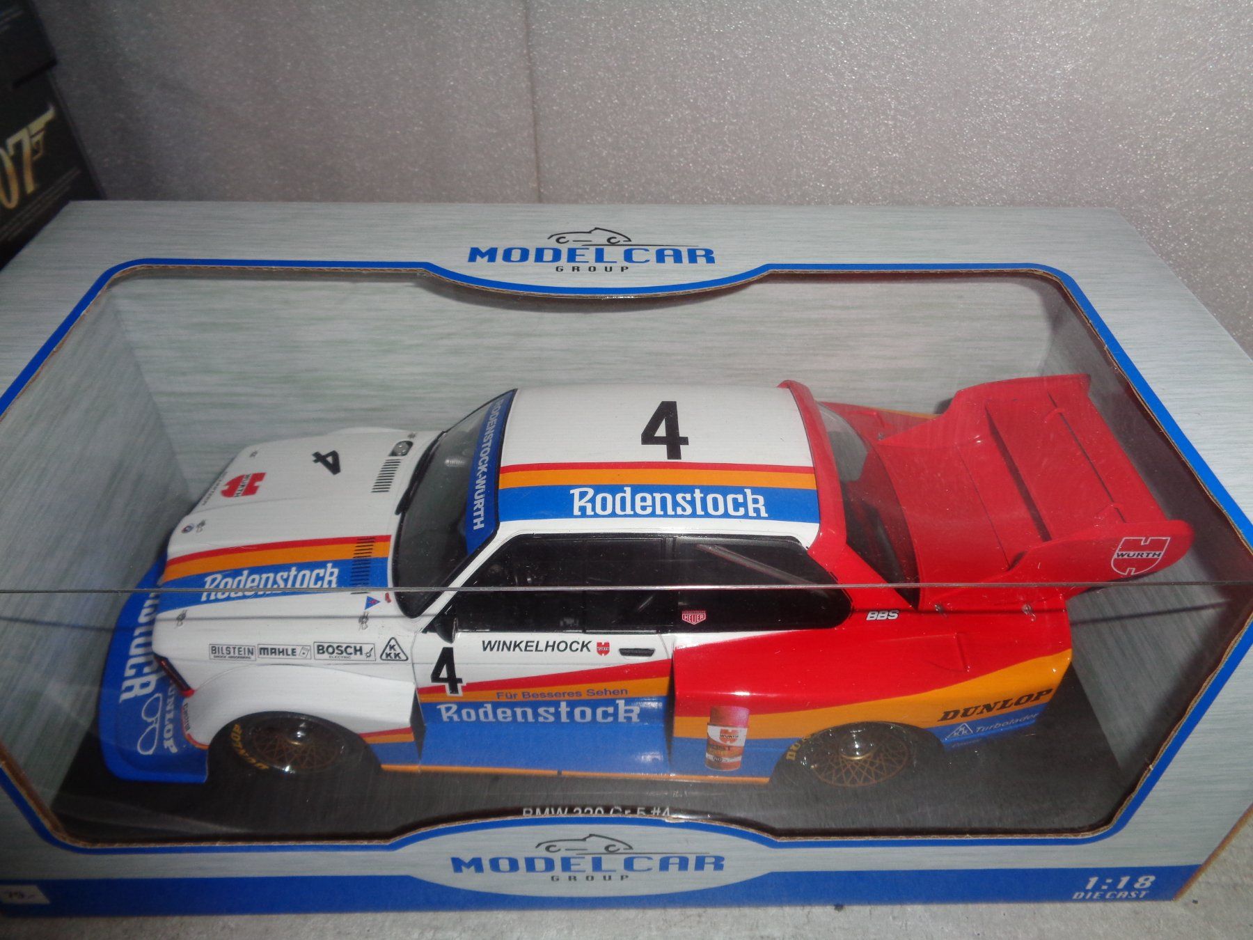 BMW Modellini d'auto: MCG 1:18 BMW 320 Gr.5 DRM 1979 – Nuovo e nell'imballaggio originale da Reconvilier venduto da rallycar 3