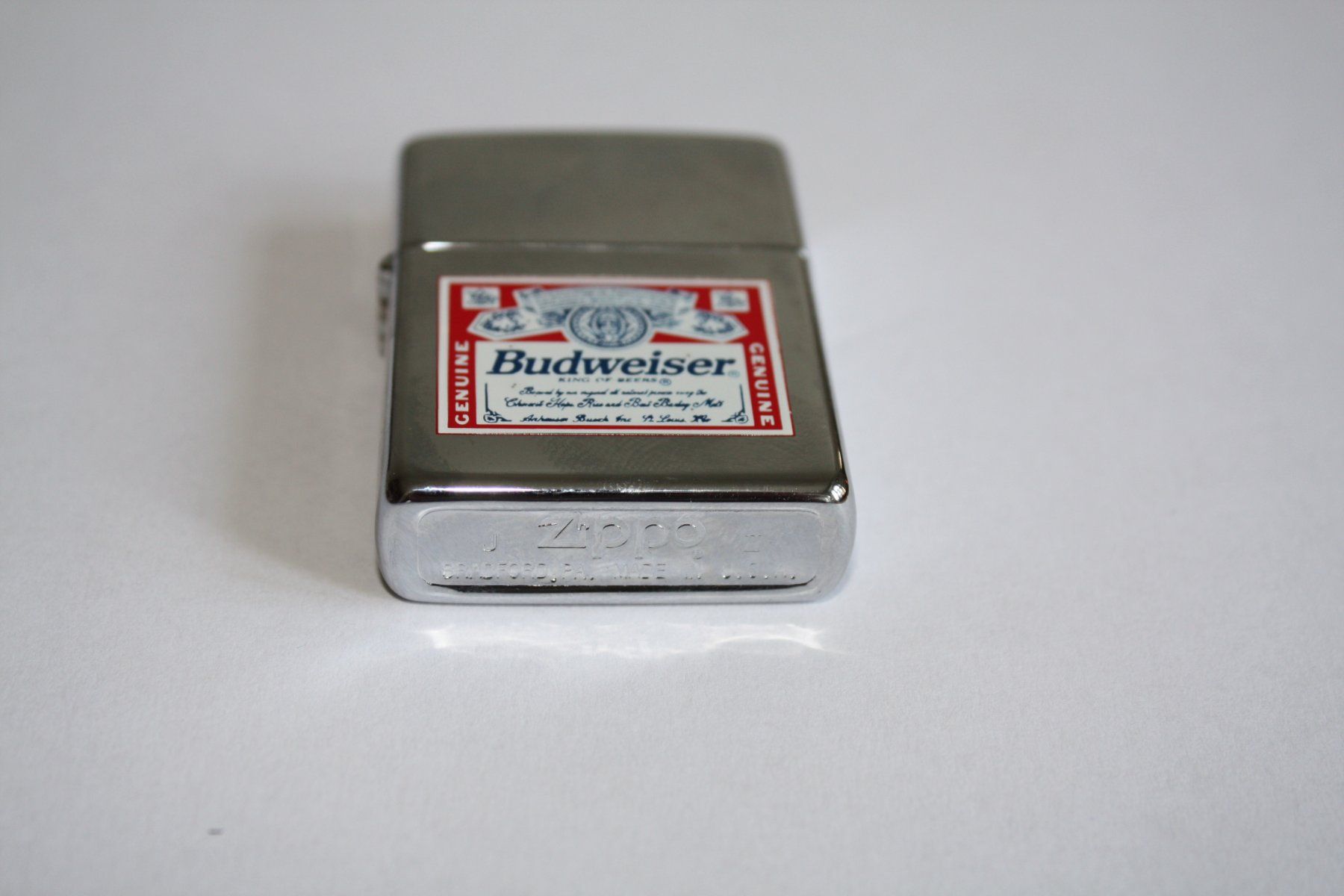 Zippo Briquets: Zippo Feuerzeug Budweiser – Neuf (Voir description) à Gattikon par astra24 2