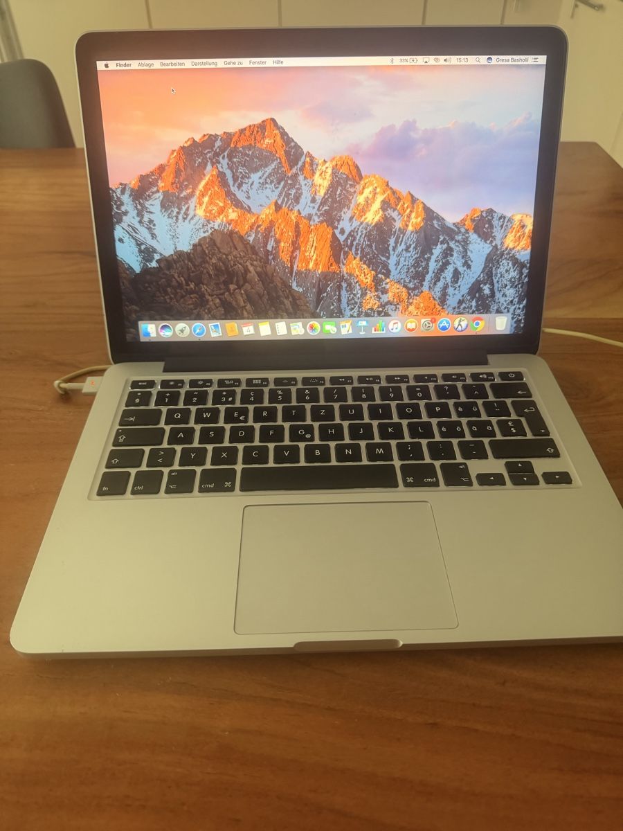 Apple Notebook: MacBook Pro 13" Retina (Modell A1502) – Usato da Buchs AG venduto da GresaaB